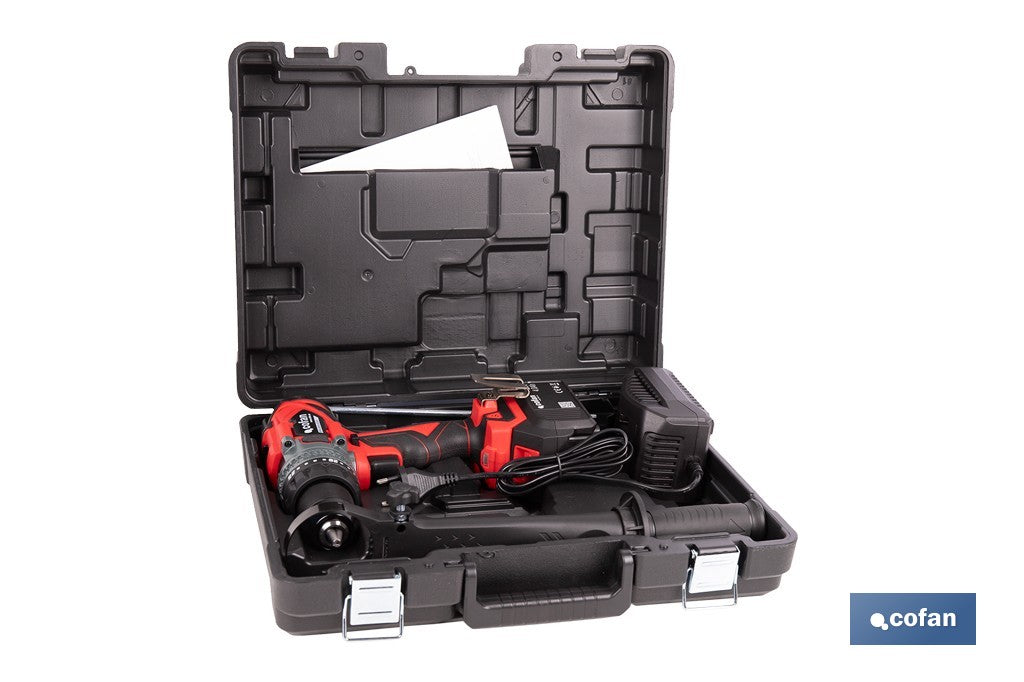 TALADRO PERCUTOR A BATERÍA Li-ion 20 V 2000 RPM 150 Nm SIN CARGADOR NI BATERÍA