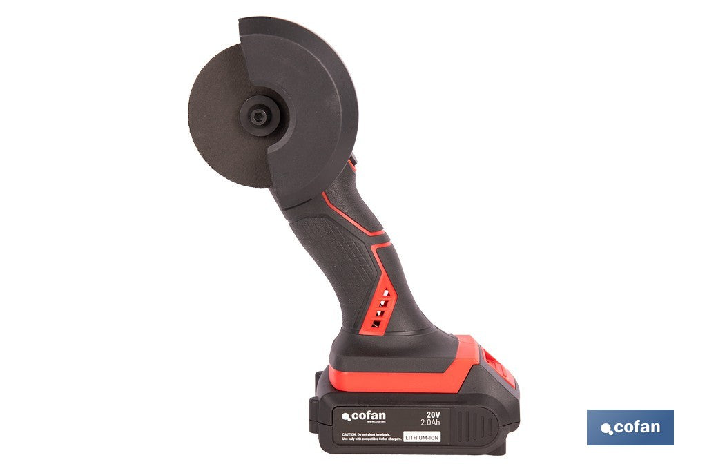 MINIAMOLADORA A BATERÍA Li-ion 20 V 19500 RPM 76 MM SIN CARGADOR NI BATERÍA