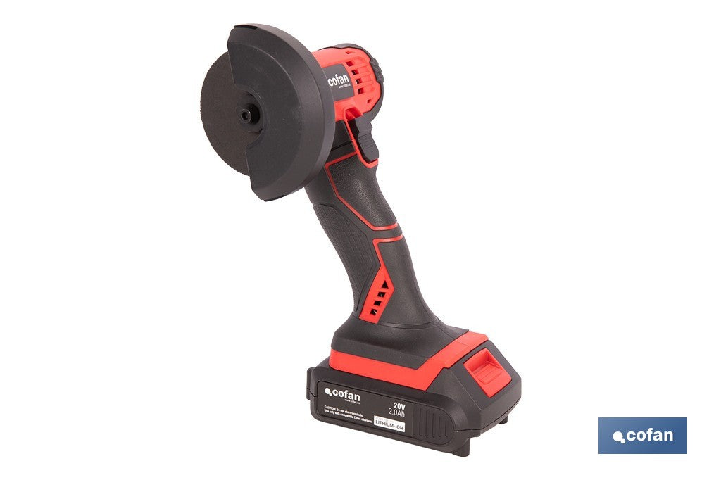 MINIAMOLADORA A BATERÍA Li-ion 20 V 19500 RPM 76 MM SIN CARGADOR NI BATERÍA