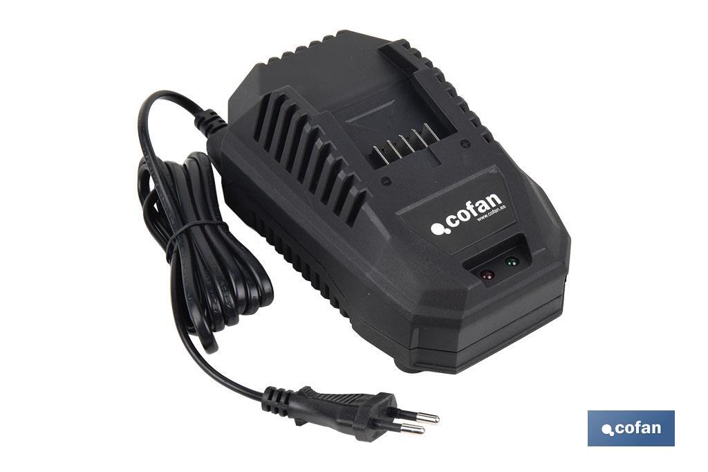CARGADOR DE BATERÍAS CARGA RÁPIDA 20 V - 4,5 A