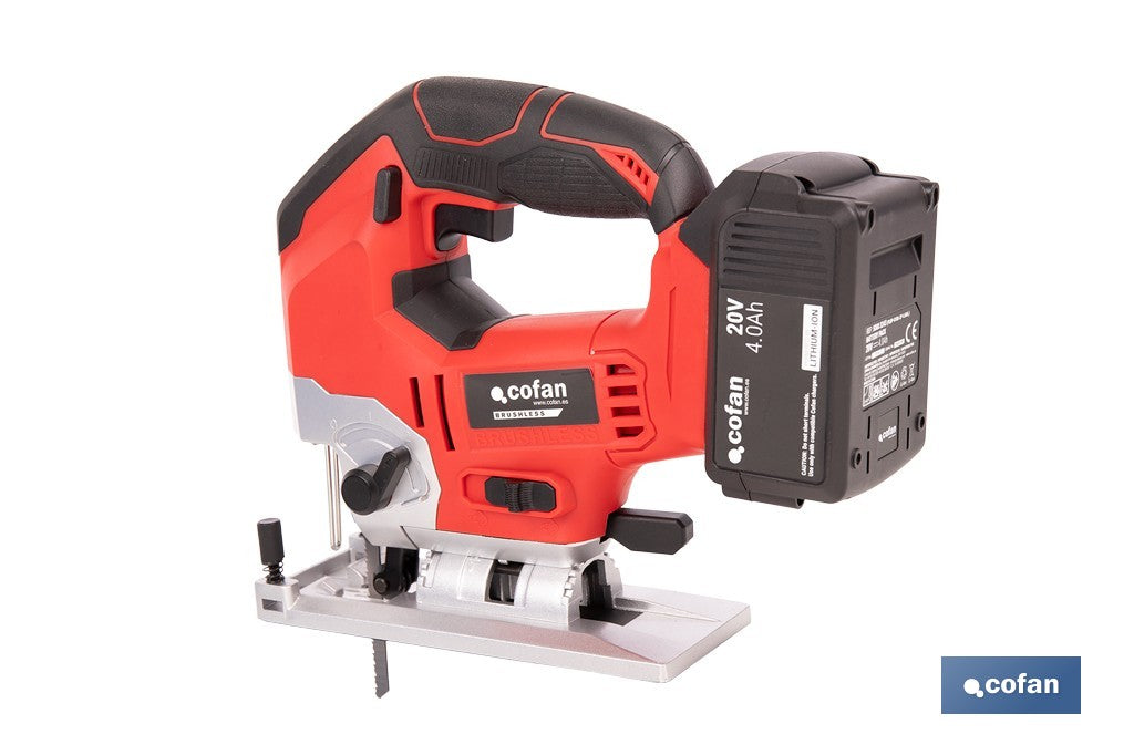 SIERRA DE CALAR A BATERÍA Li-ion 20 V 0-45° 0-3000 RPM SIN CARGADOR NI BATERÍA