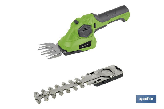 CORTACÉSPED DE MANO A BATERÍA 3.6V 1000 RPM