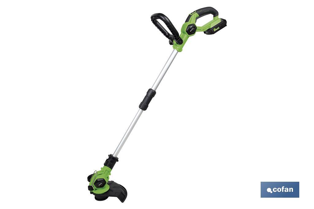 DESBROZADORA ELÉCTRICA A BATERÍA Li-ion 18V 10.000 RPM