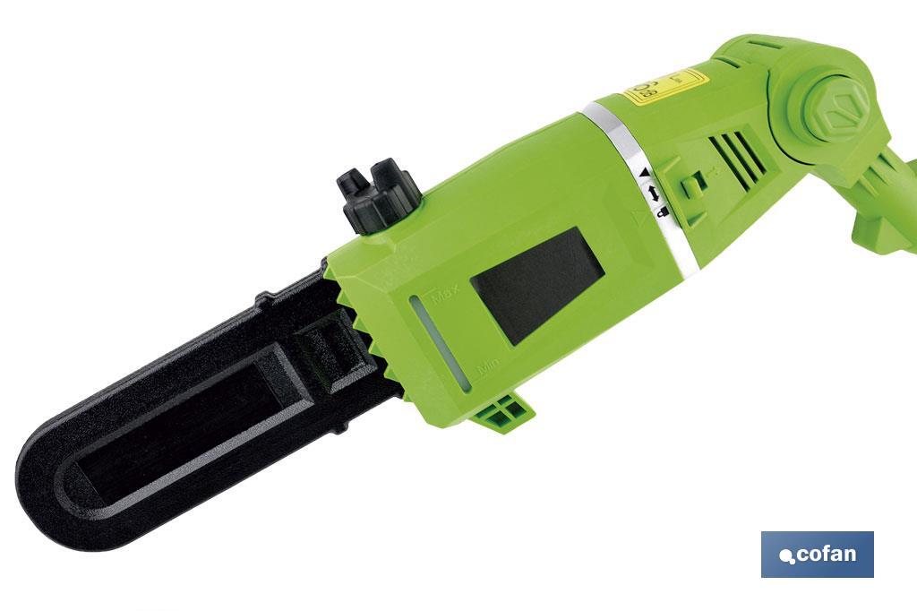 CORTASETOS ELÉCTRICO DE LARGO ALCANCE A BATERÍA LI-ION 18V 1400+10% RPM