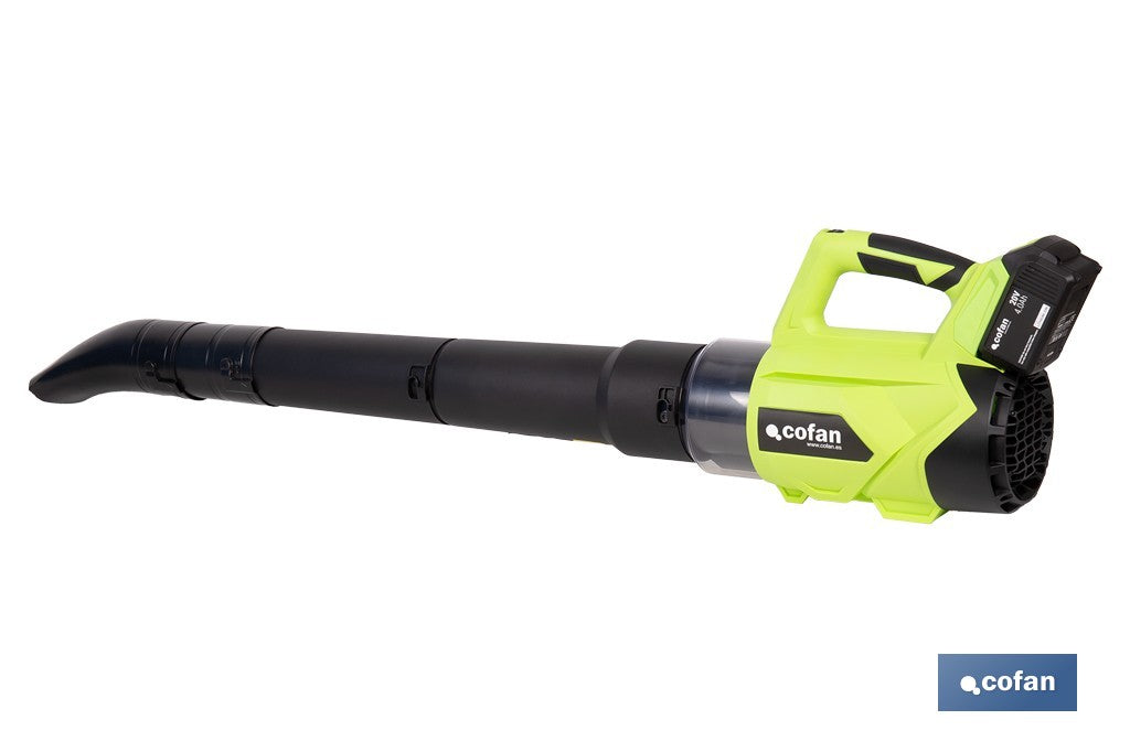 SOPLADORA ELÉCTRICA A BATERÍA Li-ion 20 V 22.500 RPM SIN CARGADOR NI BATERÍA