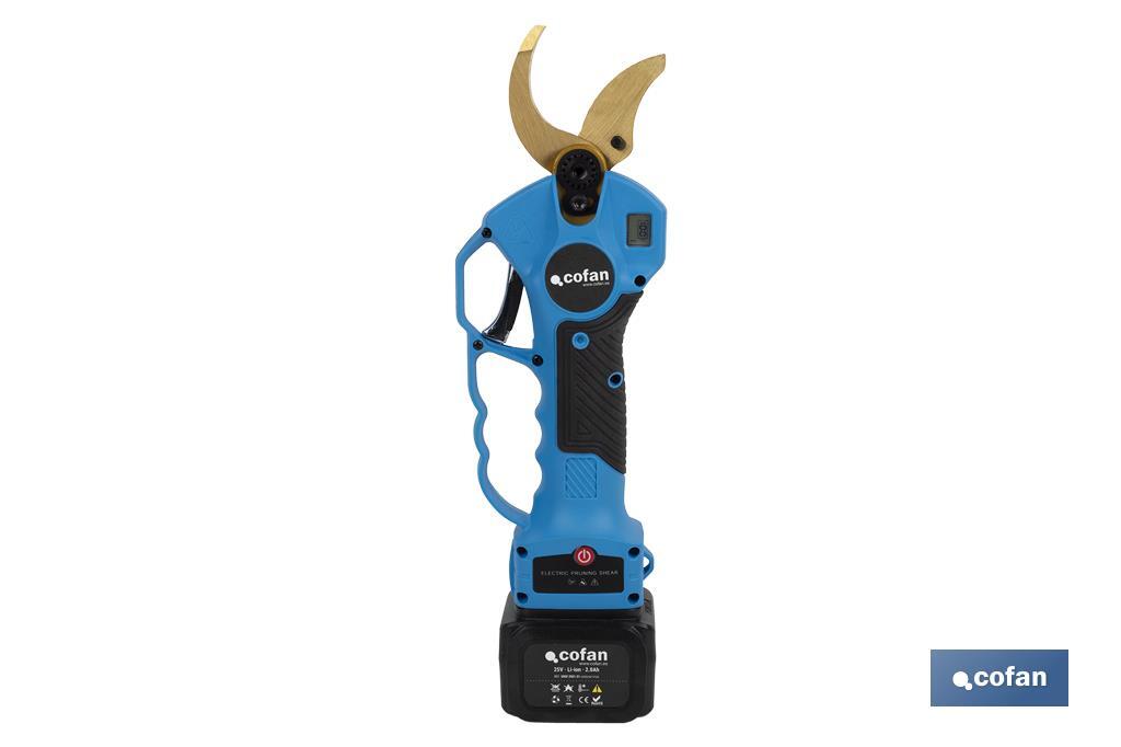 TIJERAS DE PODAR ELÉCTRICAS REACONDICIONADA CON BATERÍAS Ø40 MM Li-ion 25V 2Ah