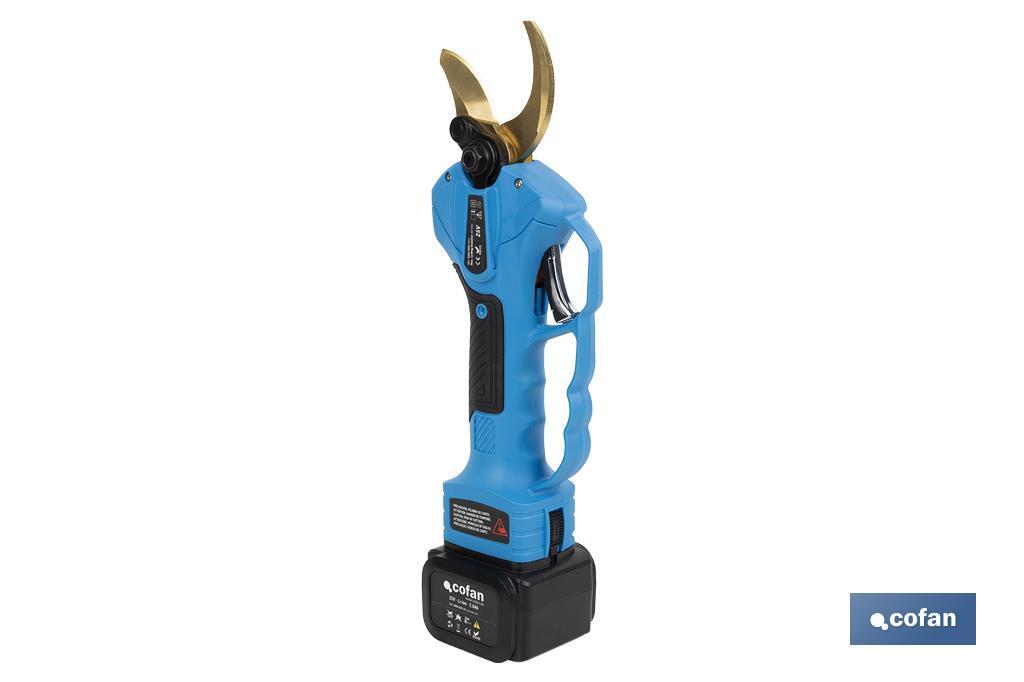 TIJERAS DE PODAR ELÉCTRICAS REACONDICIONADA CON BATERÍAS Ø40 MM Li-ion 25V 2Ah