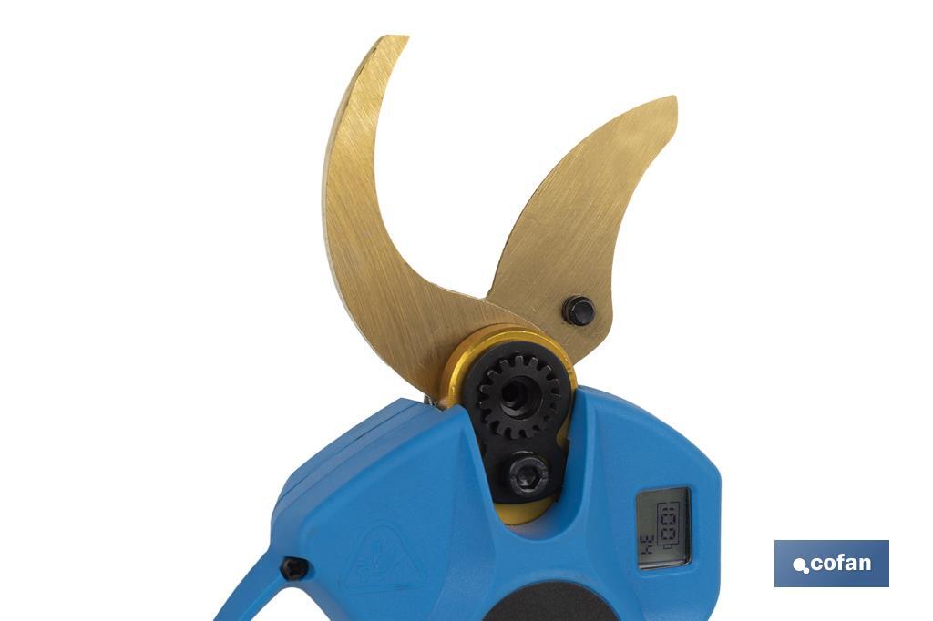 TIJERAS DE PODAR ELÉCTRICAS REACONDICIONADA CON BATERÍAS Ø40 MM Li-ion 25V 2Ah