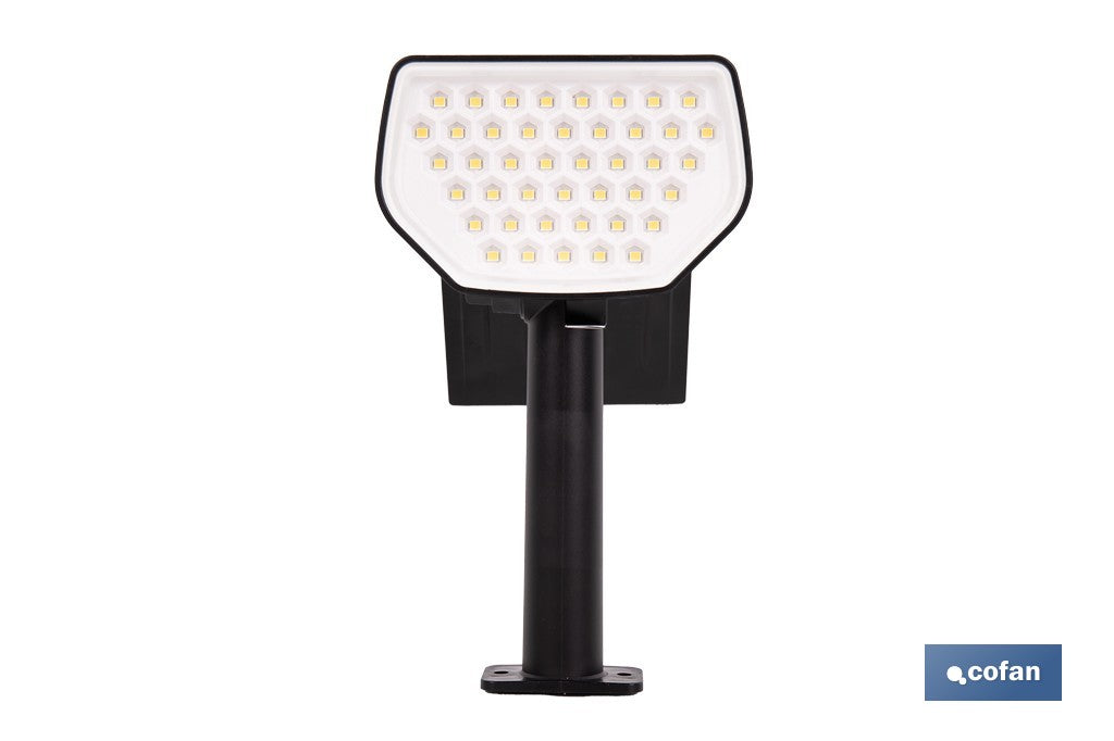PACK DE 4 UDS. APLIQUE SOLAR CON SENSOR 3,7 V 1,2 Ah 3000 K 330 X 104 X 161 MM