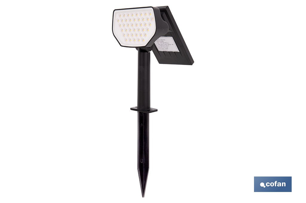 PACK DE 4 UDS. APLIQUE SOLAR CON SENSOR 3,7 V 1,2 Ah 3000 K 330 X 104 X 161 MM