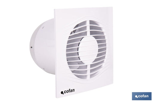 EXTRACTOR DE AIRE AXIAL SILENCIOSO 10 W 170 X 151 MM Ø125 MM