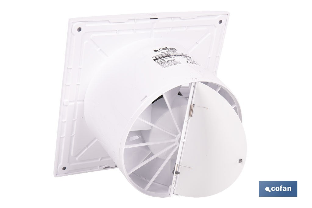 EXTRACTOR DE AIRE AXIAL SILENCIOSO 10 W 170 X 151 MM Ø125 MM