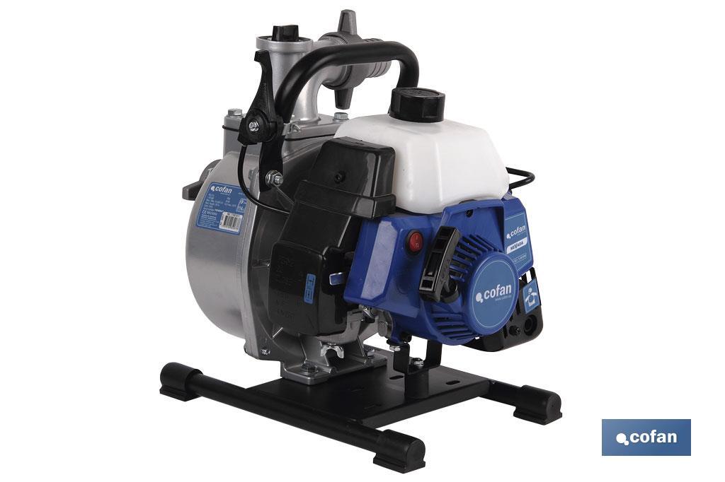 MOTOBOMBA REACONDICIONADO GASOLINA 40,2CC ENTRADA Y SALIDA 1,5" MODELO NEVADA