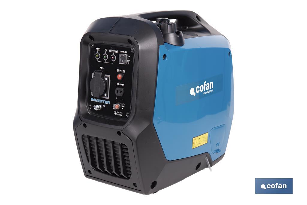 GENERADOR INVERTER MODELO HOUSTON 79 CC 2,4 Kw 1 SALIDA AC 1 DC