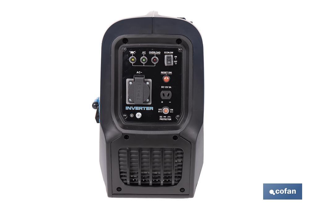 GENERADOR INVERTER MODELO HOUSTON 79 CC 2,4 Kw 1 SALIDA AC 1 DC REACONDICIONADA