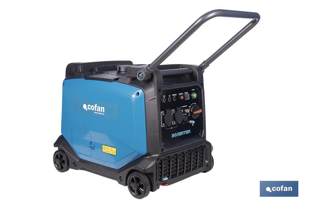 GENERADOR INVERTER MODELO DALLAS 223 CC 4,5 Kw 2 SALIDAS AC 1 DC