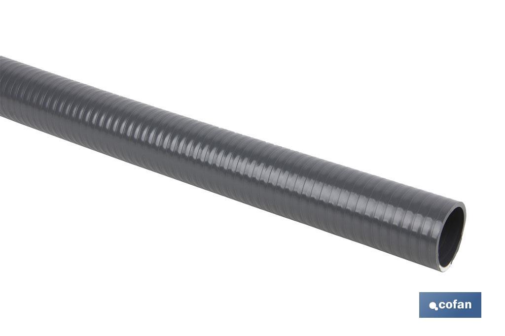 ROLLO DE TUBERIA HIDRO GRIS CERTIFICADA Ø50mm 25m